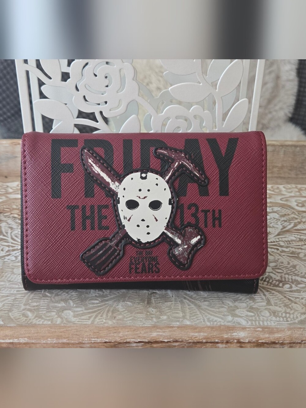 Loungefly Friday the 13th Michael Myers Graphic Wallet-NEW (WOT)
